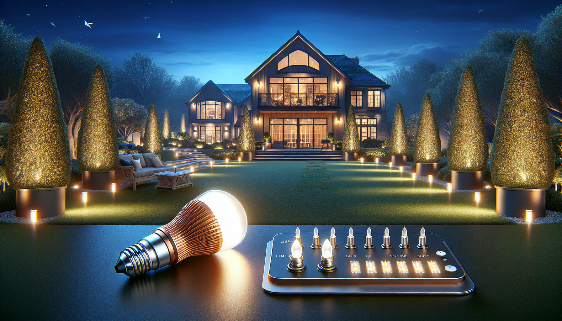 Elevate Your Outdoor Lighting with Minleon’s Permanent Lighting System