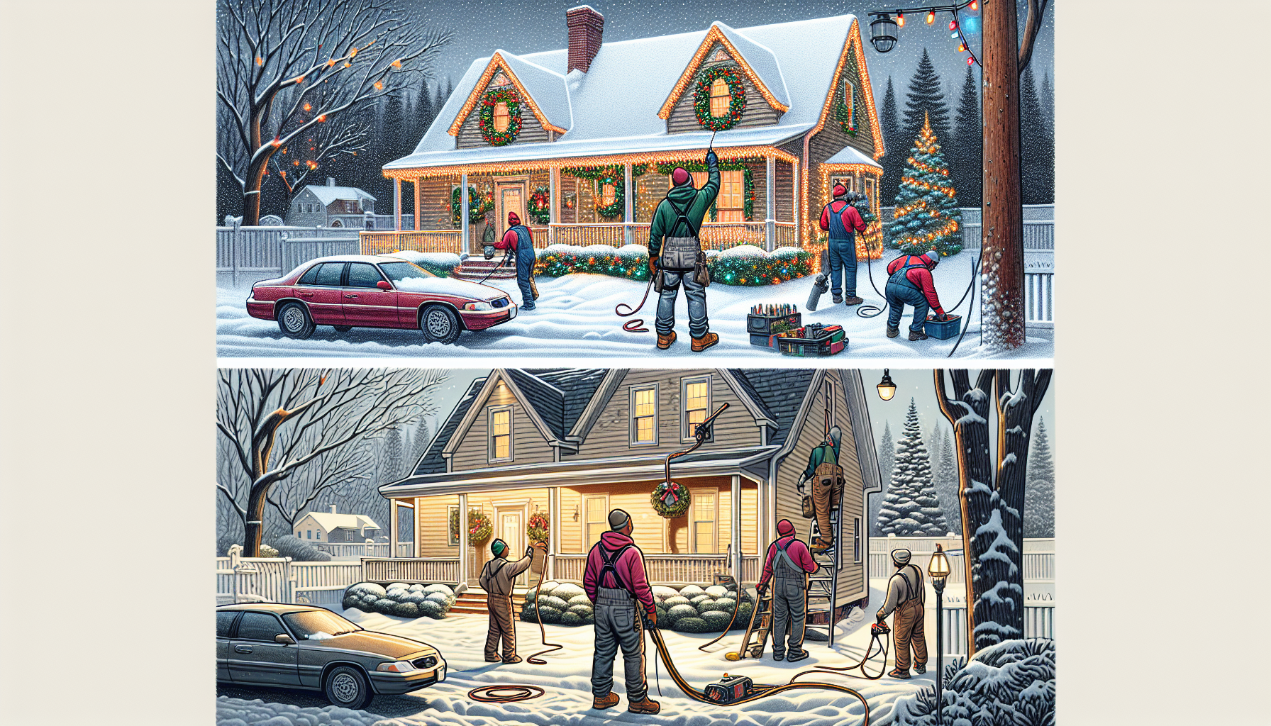 Growing a Christmas Light Installation Business in New England