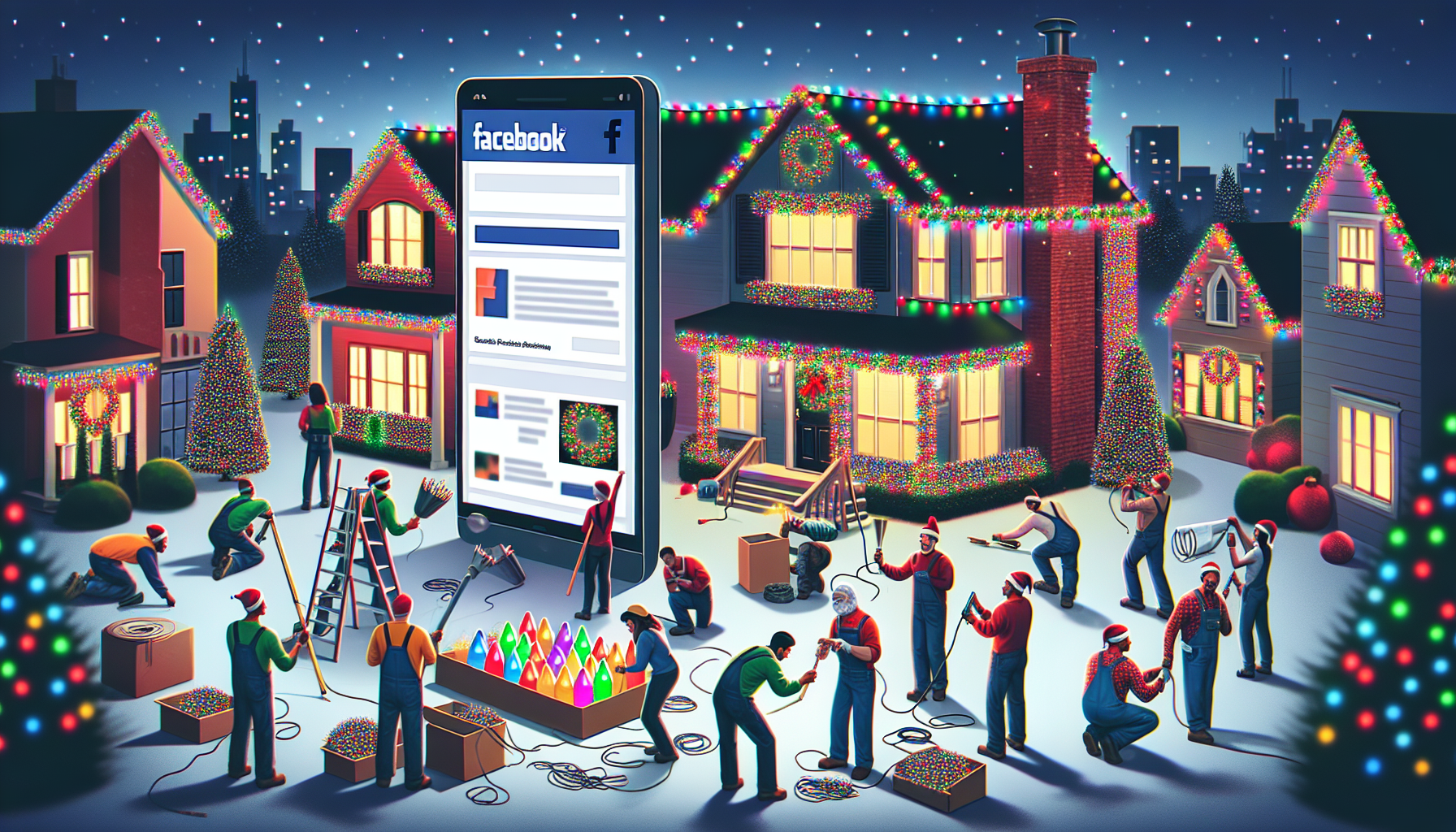 Maximizing Your Christmas Lighting Business with Effective Facebook Advertising