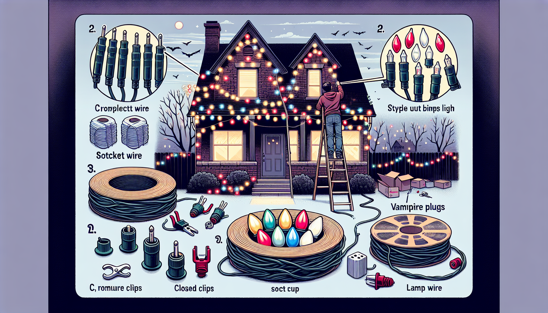 Illuminating Your Home: A Step-by-Step Guide to Hanging Christmas Lights Like a Pro