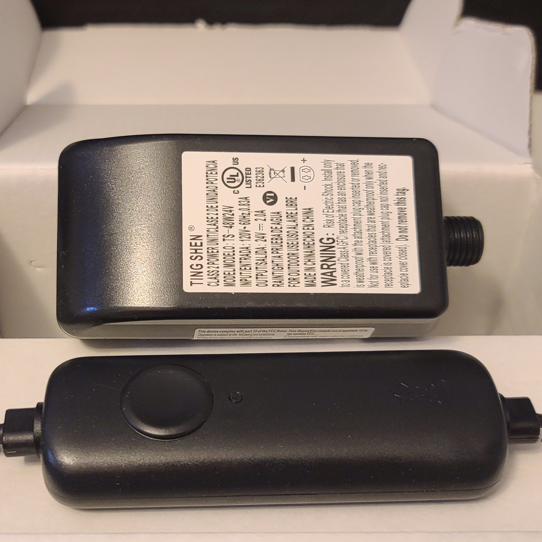 Twinkly Pro, Generation 2, Wi-Fi controller, and AC power adapter, Christmas Light Contractors