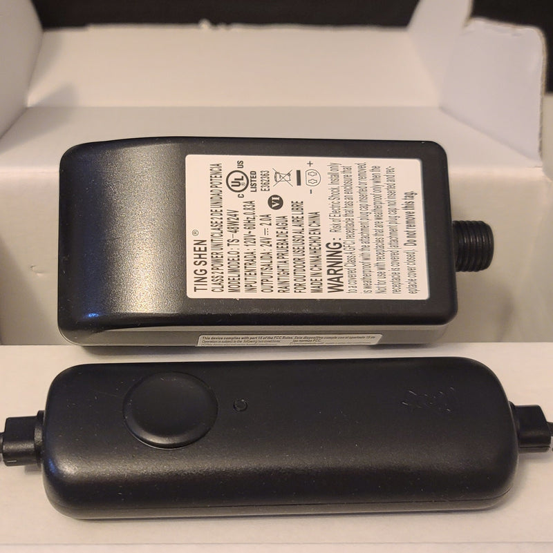 Twinkly Pro, Generation 2, Wi-Fi controller, and AC power adapter, Christmas Light Contractors