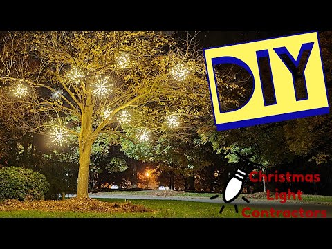 16" LED Classic-White Christmas Spritzers. Great alternative to grapevine balls. Easily shape the wire-cored branches into an orb, lay flat, twist, curl, etc.