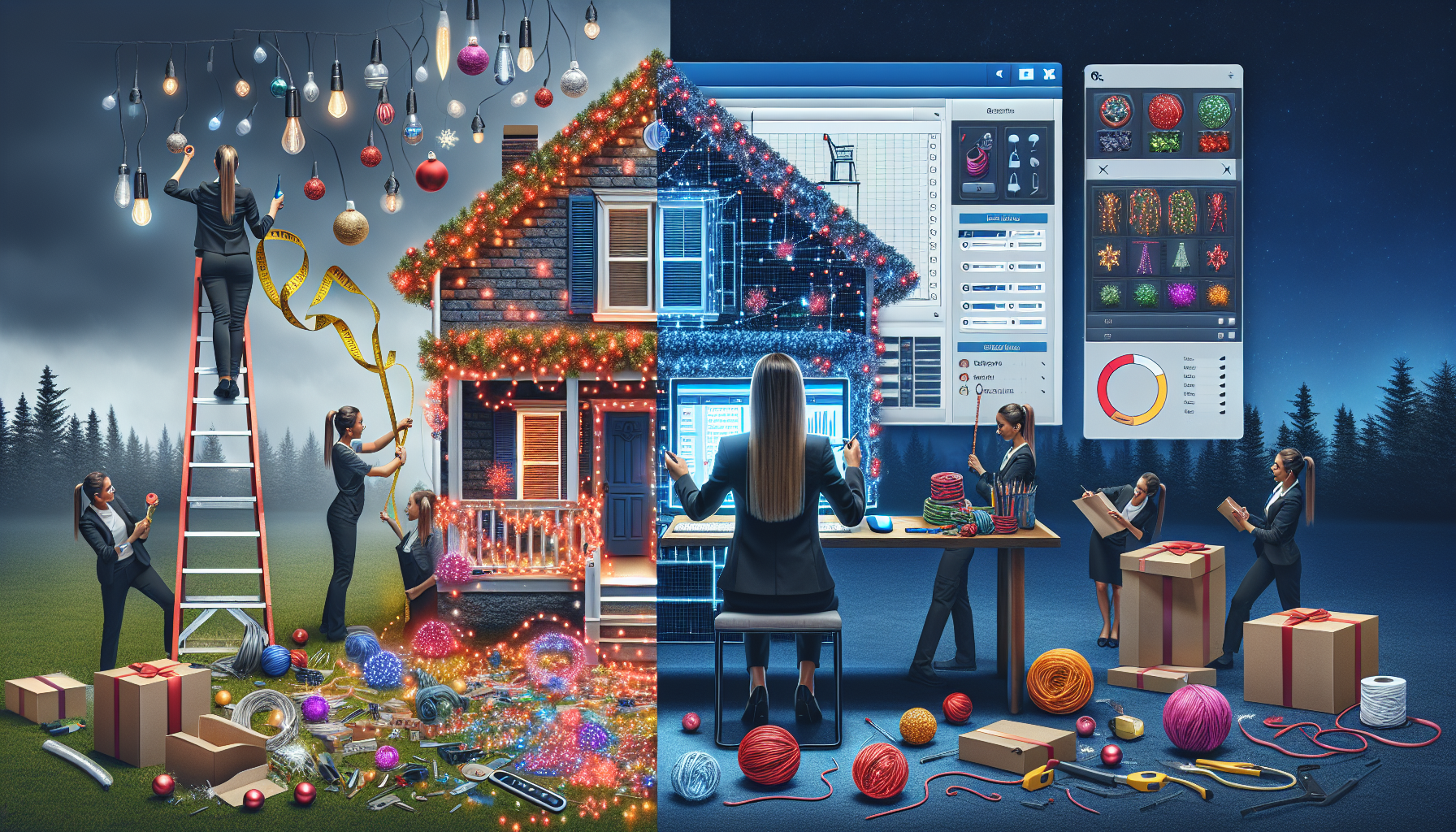 Streamlining Holiday Light Design and Quoting with Innovative Software