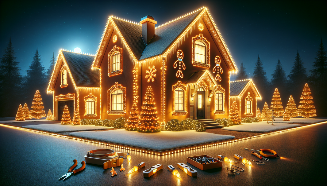 Gingerbread-Style Christmas Lights: Easy Installation and Takedown Tips