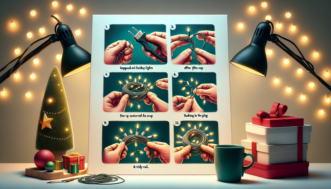 Tangle-Free Mini Light Storage: Keeping Your Holidays Bright and Organized