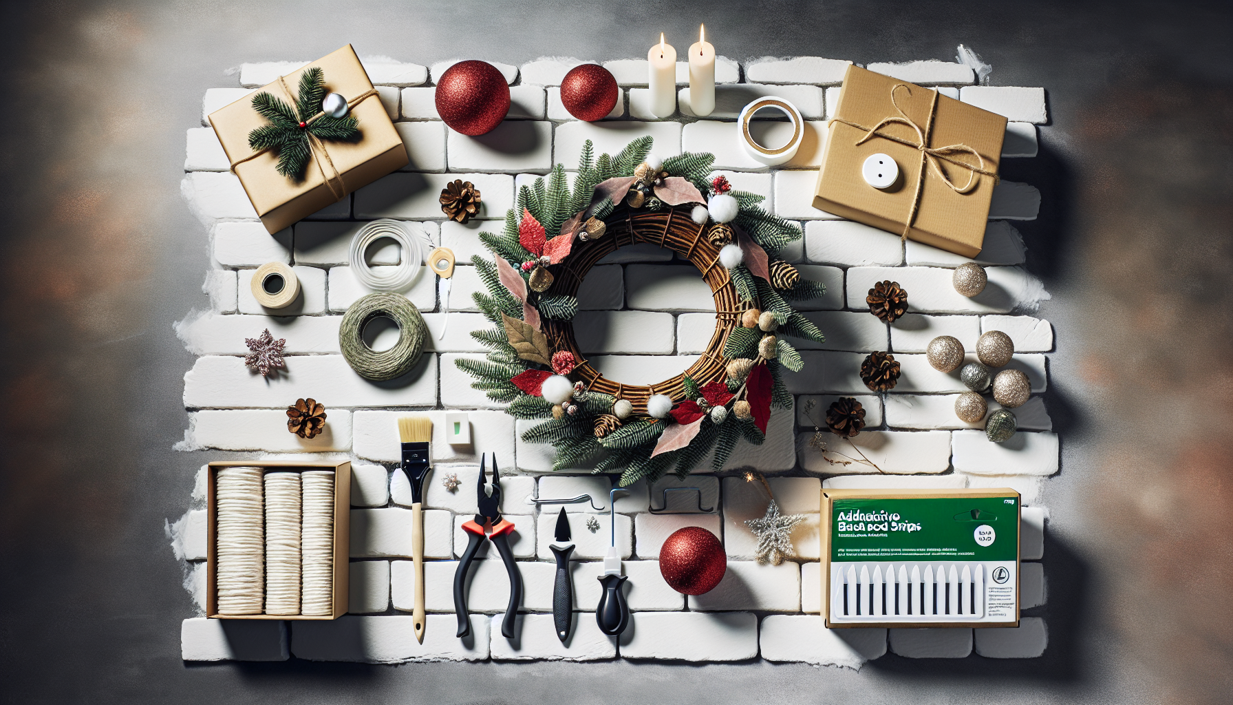 Mastering the Art of Hanging Wreaths on Brick Safely