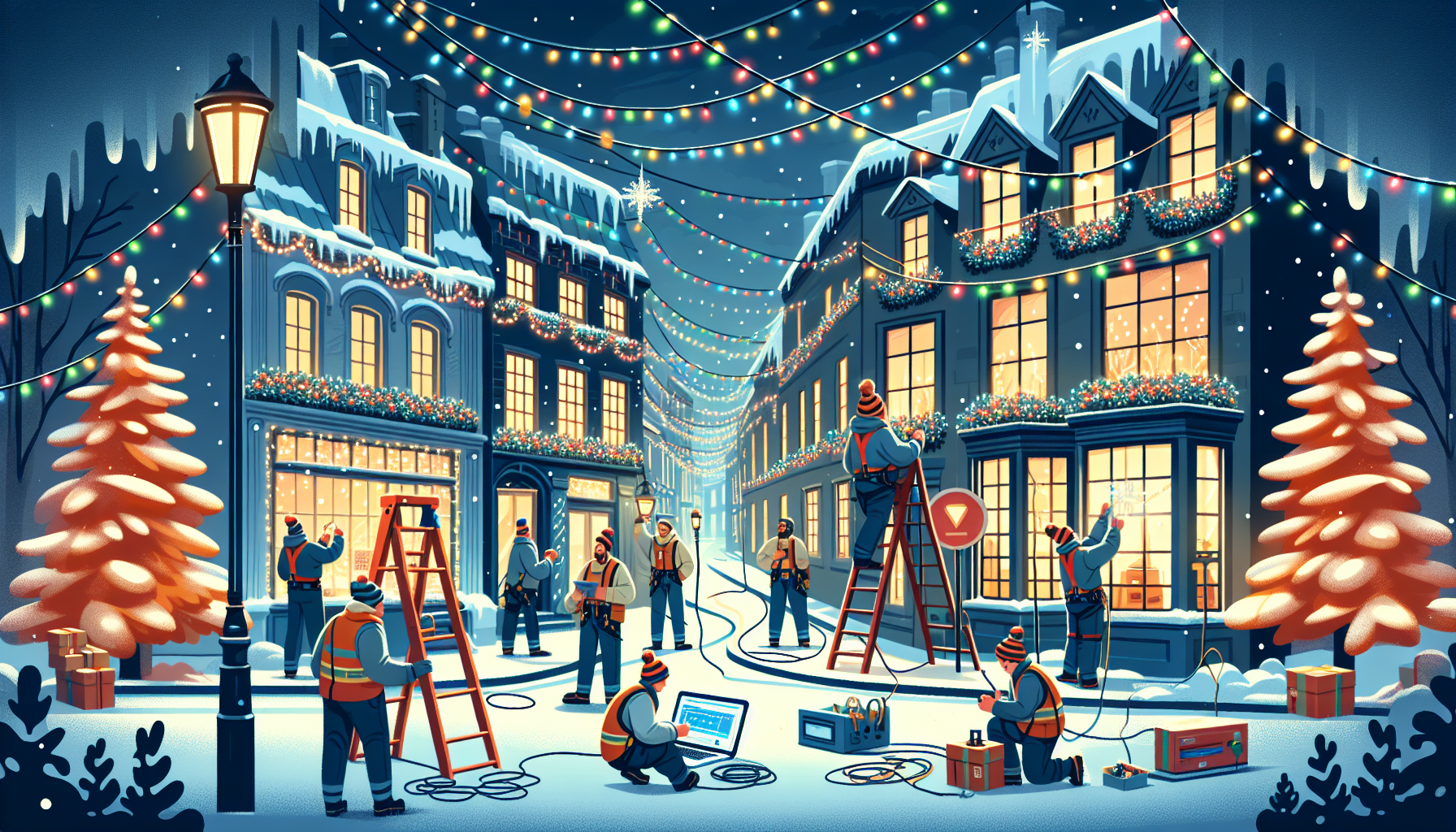 Navigating the Challenges of the Christmas Light Business: A Year-Round Journey