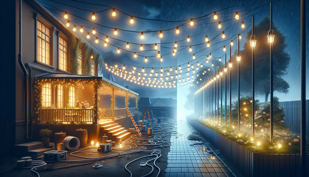 The Rise of Permanent Outdoor Lighting: Transforming Temporary Setups into Sustainable Solutions