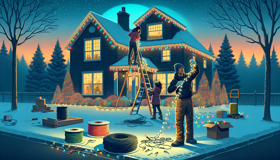 Efficiently Installing Christmas Lights: Tips and Tricks