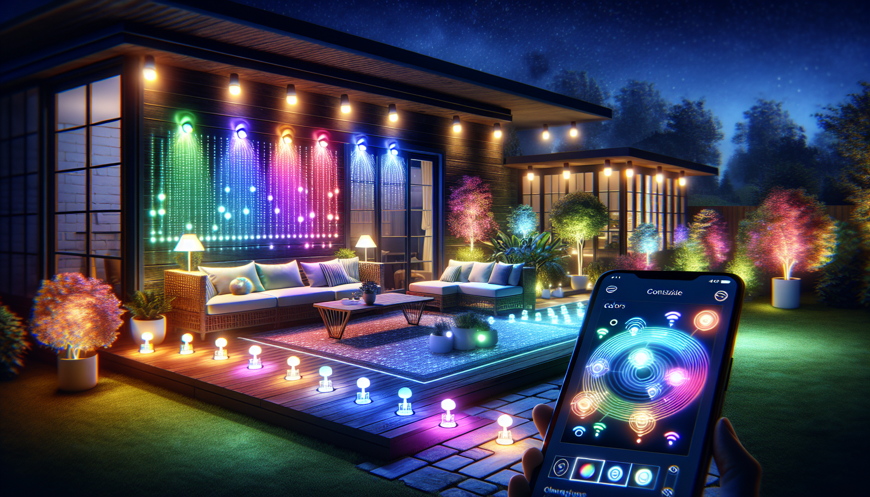 Unleash the Power of Outdoor Lighting: A Comprehensive Guide to Customizing Your Patio Lighting with Your Smartphone