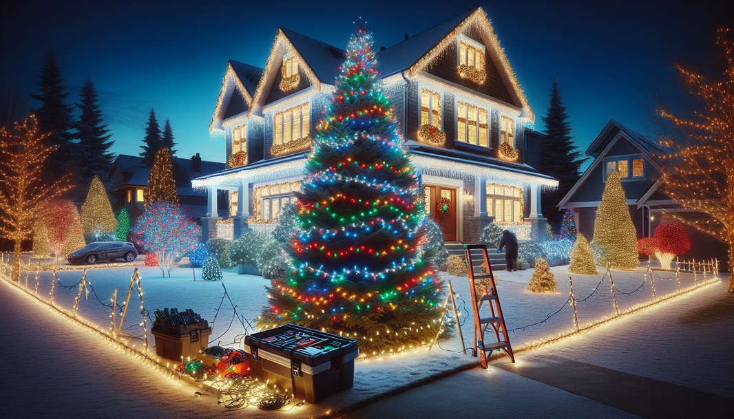 How to Hang Christmas Lights Like a Pro
