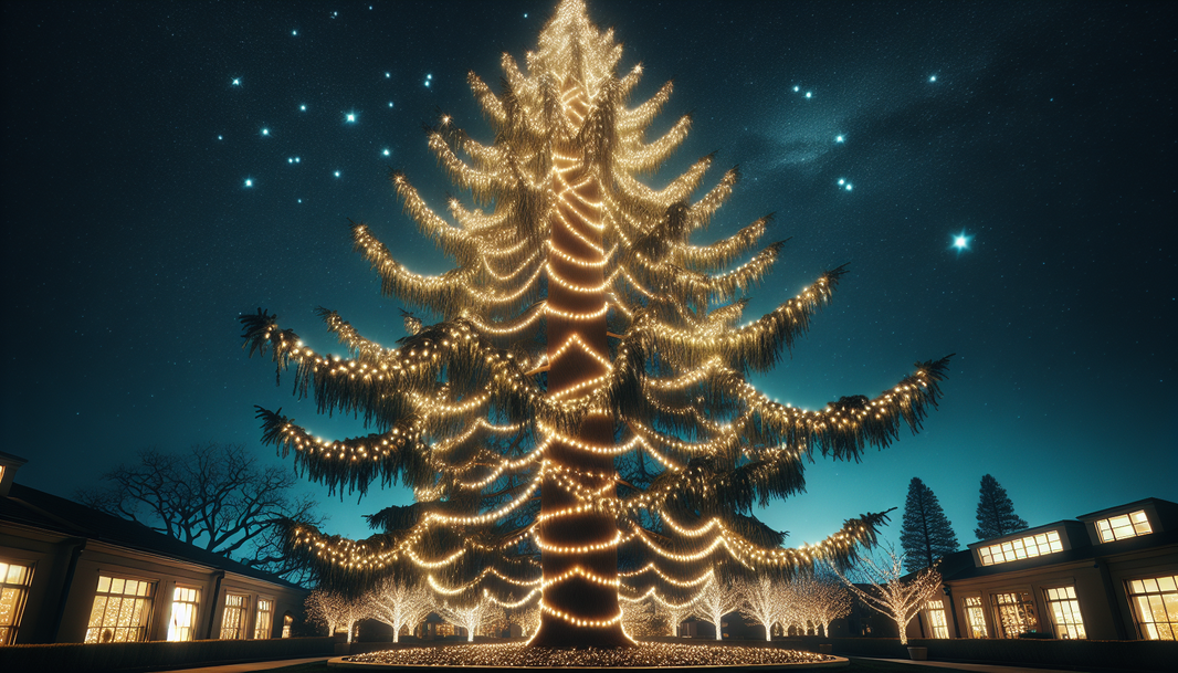 Tips for decorating trees with lights