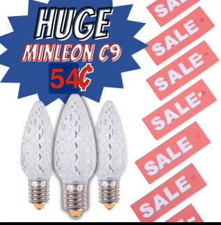 Flash 48 cent Bulb Sale - Minleon C9s