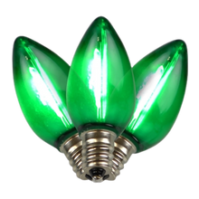 Load image into Gallery viewer, Bulbs - C7 HBL Transparent Smooth Filament LED Bulbs
