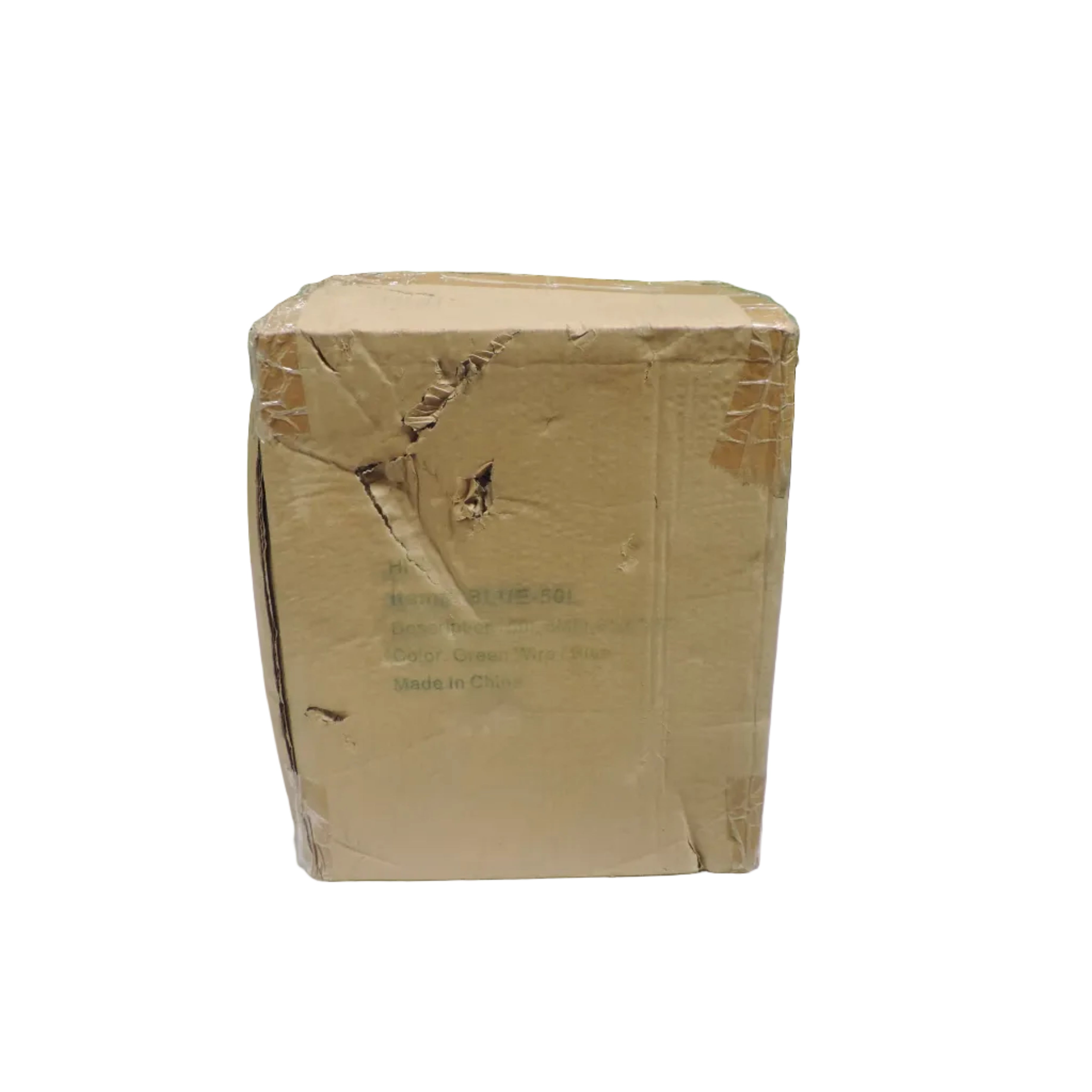 Mini Lights - 5mm 6 inch spacing / 50L, Green wire, blue lights- FINAL SALE