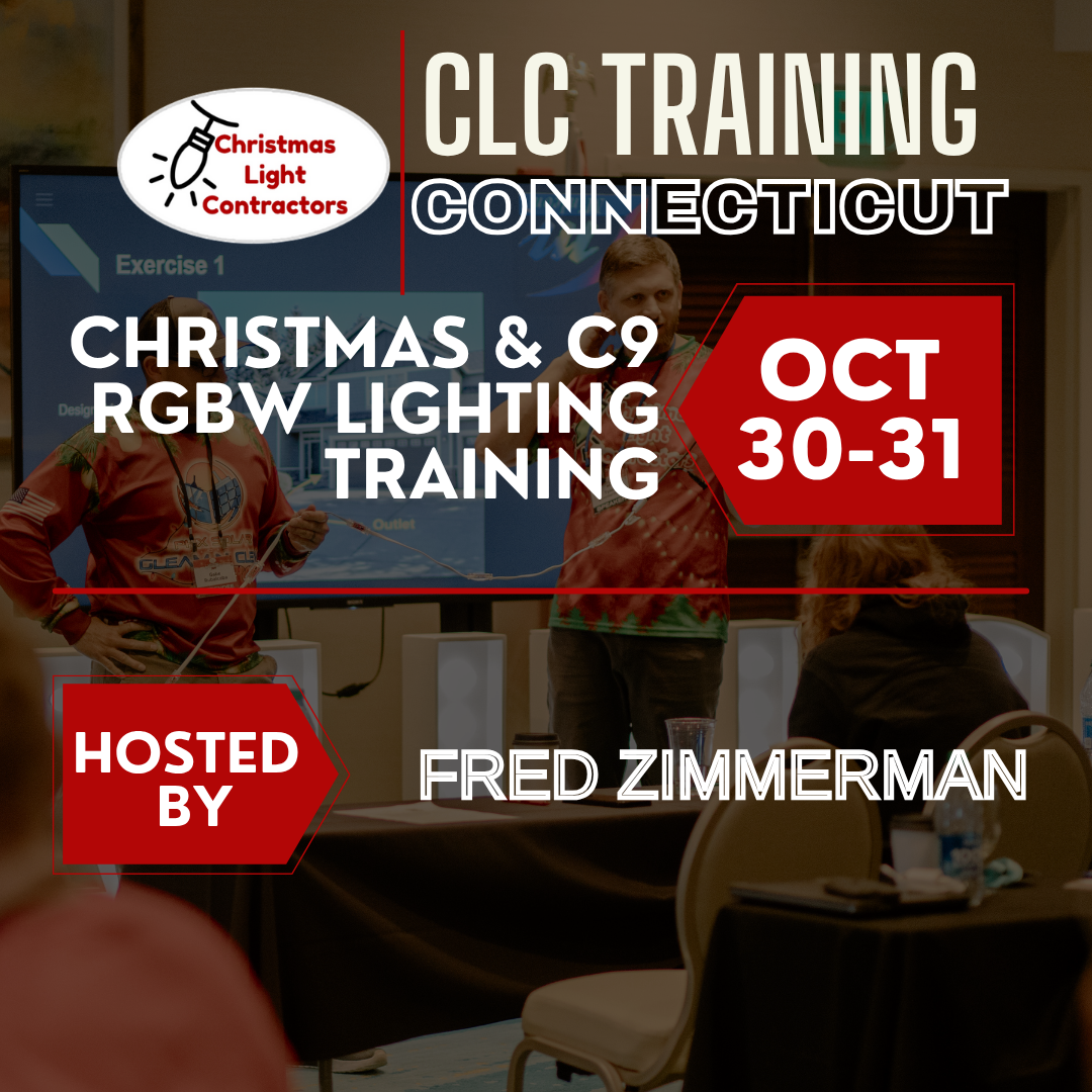 Connecticut - In Person Training: Christmas and C9 RGBW Lighting - October 30-31, 2025