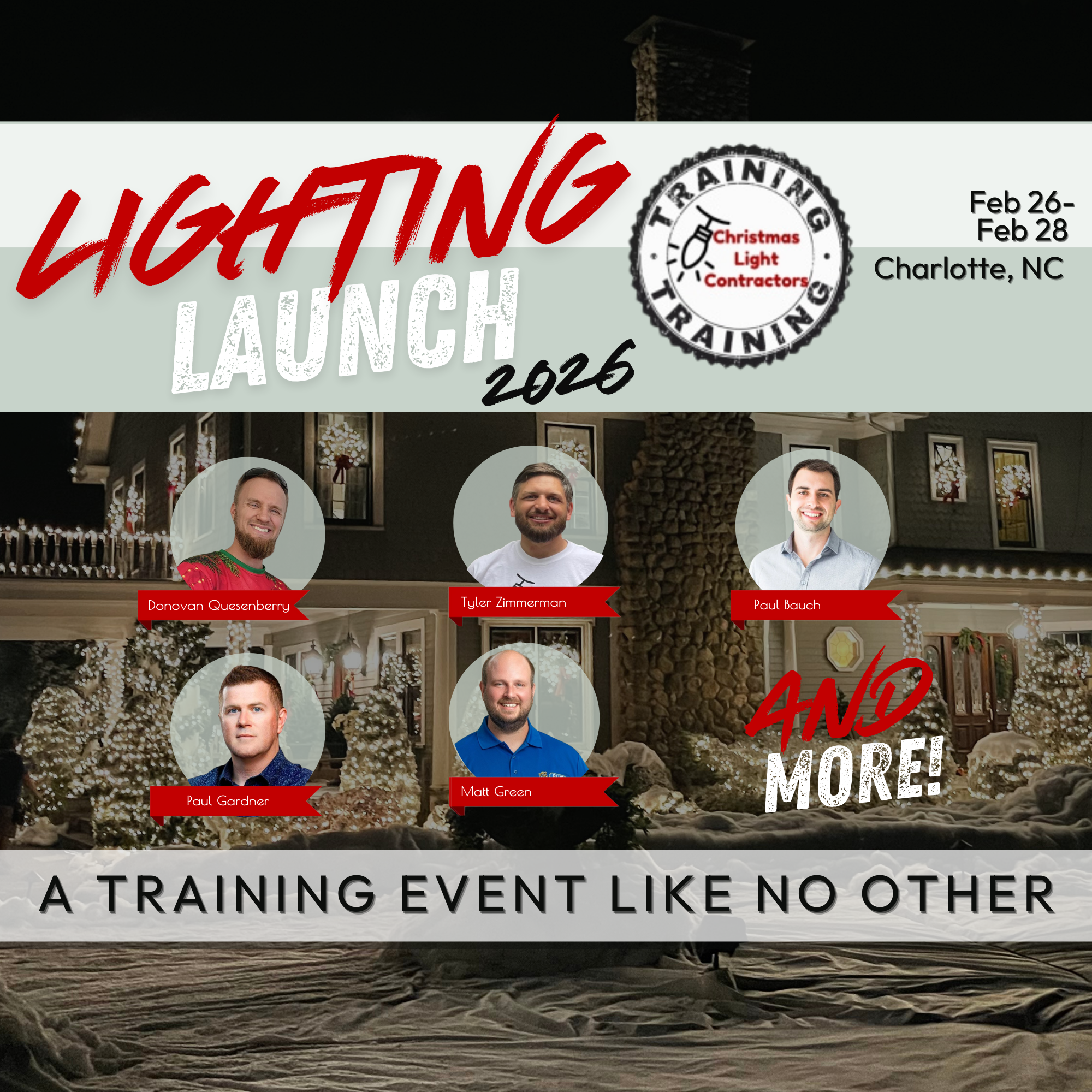 LIGHTING LAUNCH 2026- ADVANCED TRAINING, February 26-28