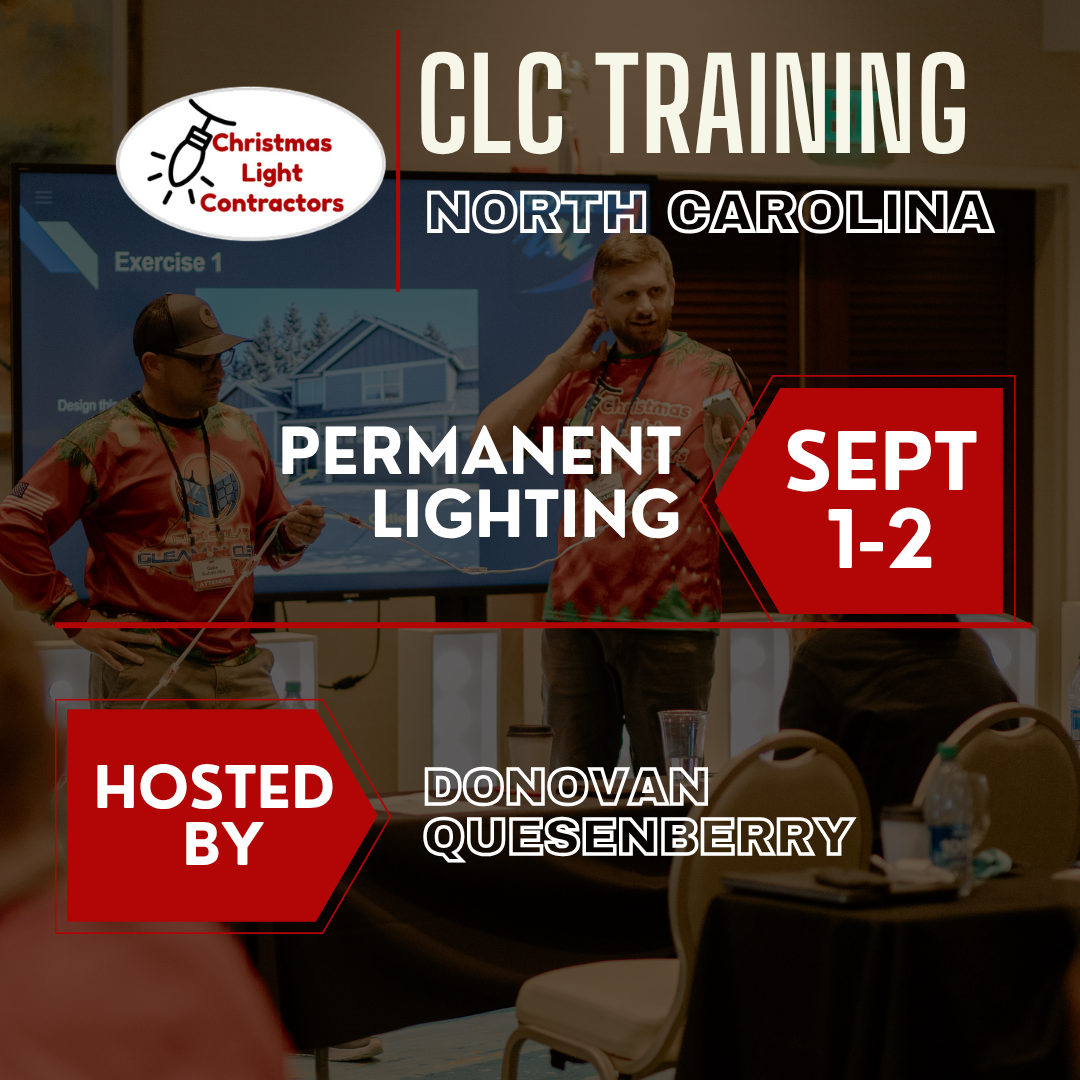 Washington - In Person Training: Christmas and Permanent Lighting (October 16-17, 2025)