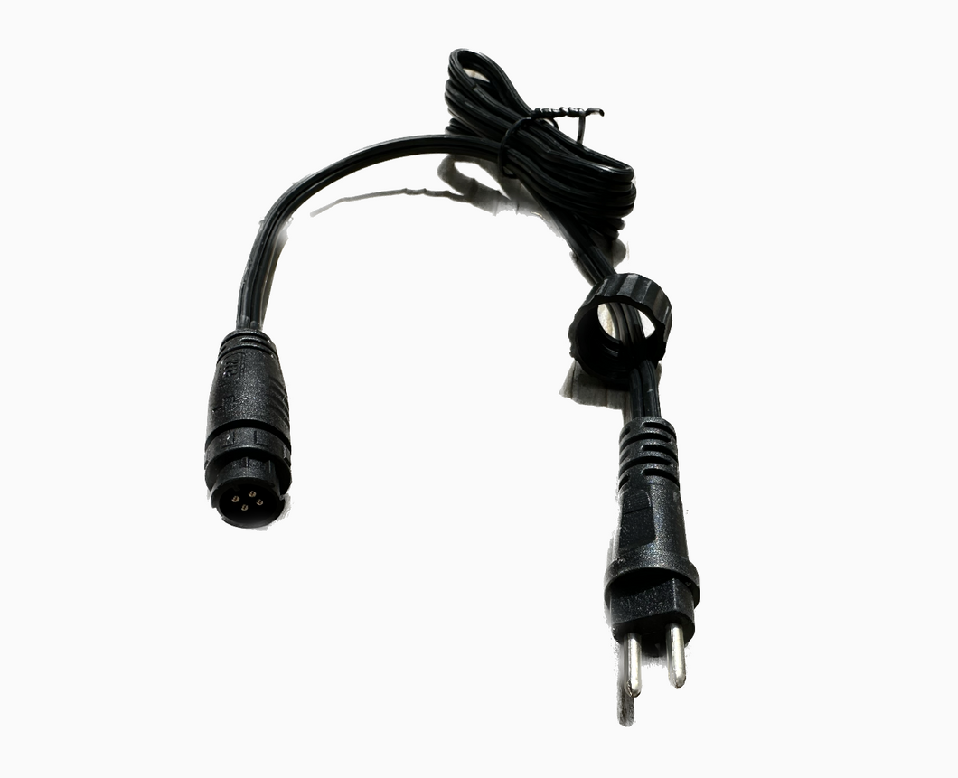 Minleon Permanent Lighting:  2 to 4 pin conversion cable