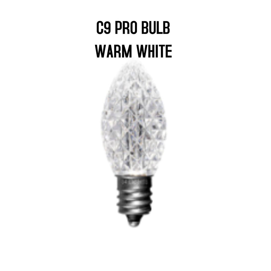 Bulbs: C9 Pro Bulbs Faceted LED
