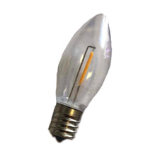 Load image into Gallery viewer, LED C7 Transparent Smooth Filament Bulbs (Case/500 Bulbs)
