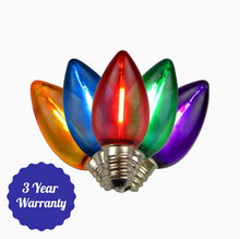 Load image into Gallery viewer, LED C7 Transparent Smooth Filament Bulbs (Case/500 Bulbs)
