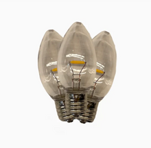 Load image into Gallery viewer, Minleon Transparent Smooth Filament LED C9 Bulb
