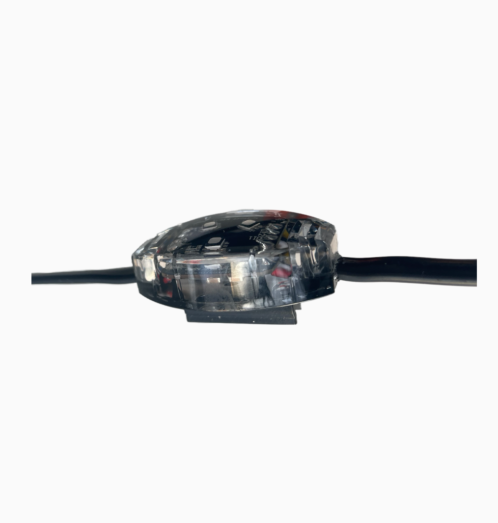 y.) Minleon Permanent Lighting RGB: Pearls 3-LEDs, 24V, 4-wire w/ molded clip