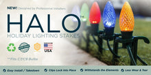 Load image into Gallery viewer, 4.25&quot; HALO Holiday Ground Stakes™
